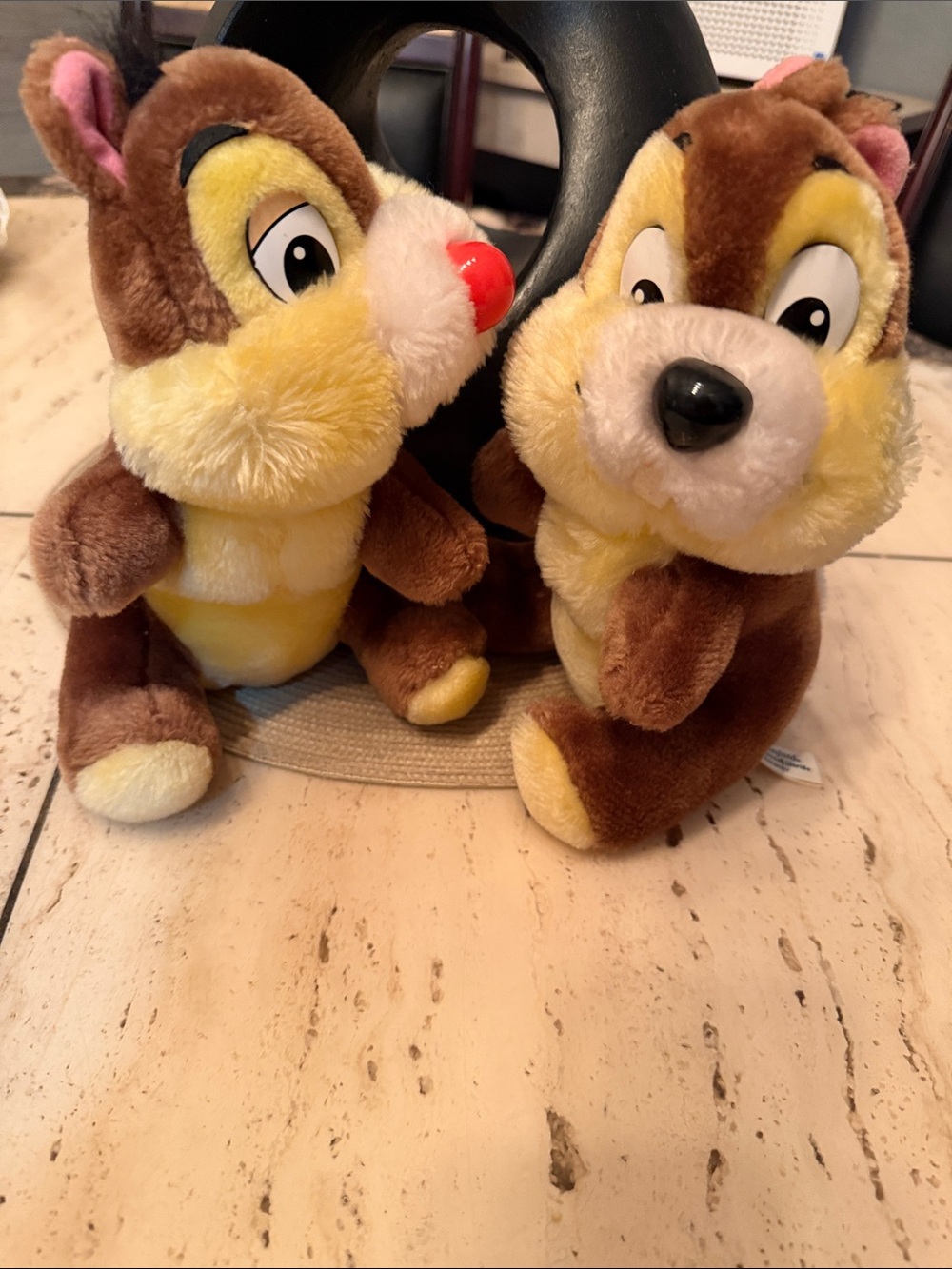 Disney Vintage Chip 'n' Dale 9" Plush Duo from Disney World